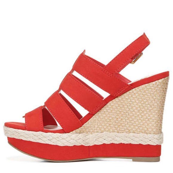 Fergalicious Violet Jute-Wrapped Platform Heels - Picture 4 of 6